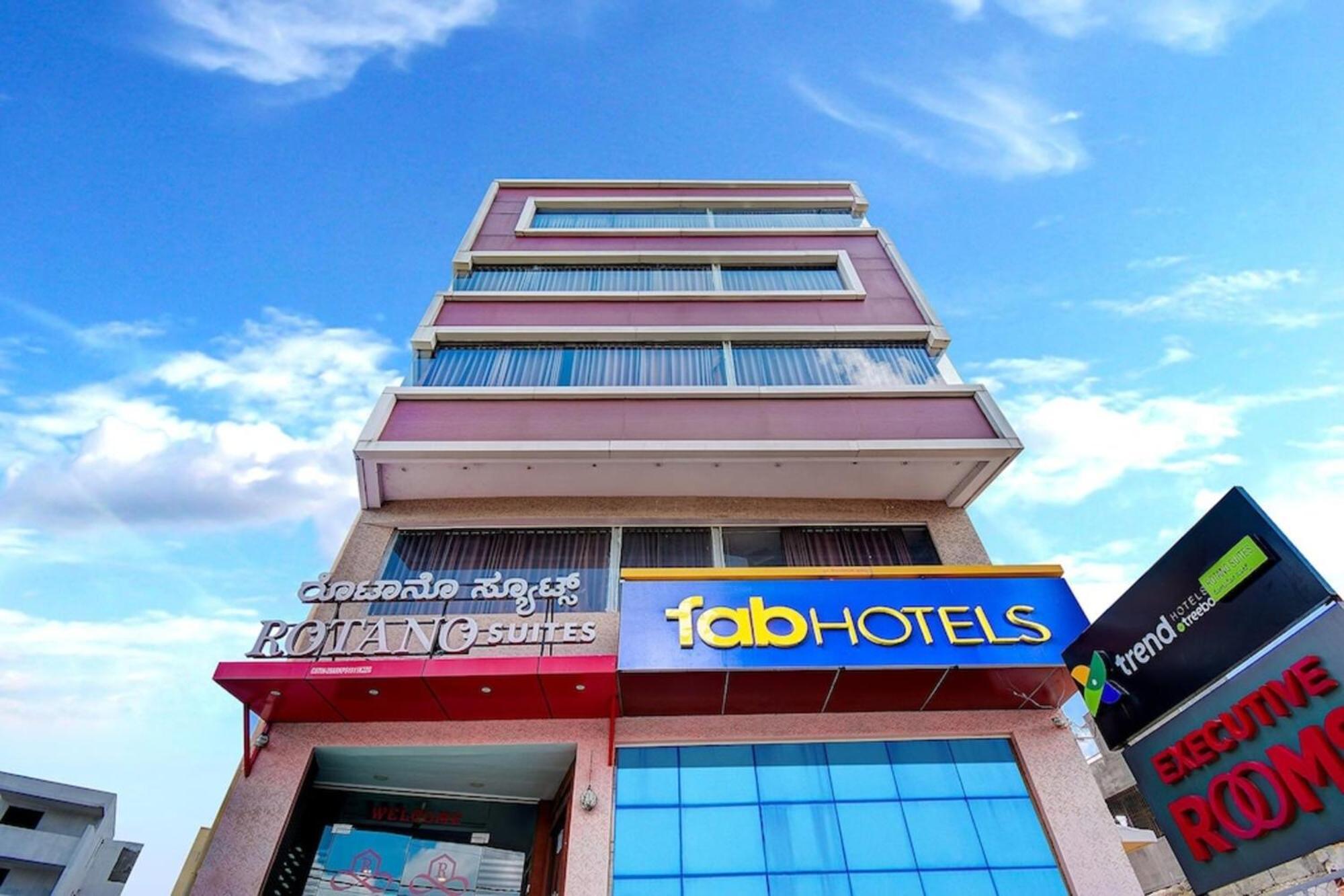 Fabhotel Rotano Suites - Yelahanka Бангалор Екстериор снимка